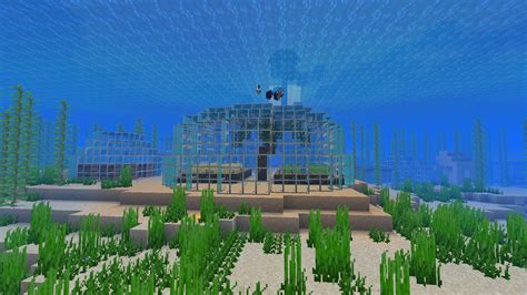 How To Build A Glass Dome In Minecraft