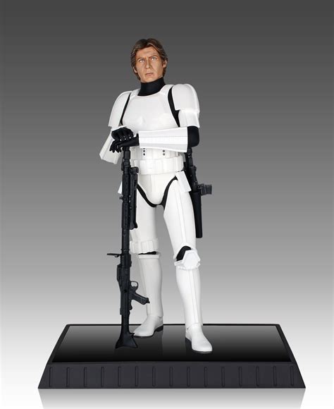 Star Wars Deluxe Han Solo Statue Stormtrooper 16 32 Cm Resin