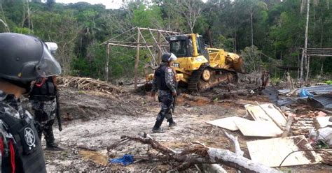 G1 Polícia Faz Reintegração De Posse Em área Da Zona Norte De Manaus Notícias Em Amazonas