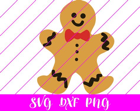 Gingerbread Man SVG - Free Gingerbread Man SVG Download - Free
