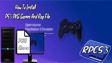 How To Install Ps3 Pkg Games And Rap Files On Rpcs3 The Ps3 Emulator