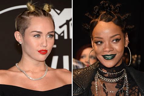 Miley Cyrus Vs Rihanna Whose Bun Hairstyle Is Best