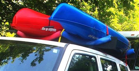 This is when you'll realize just how handy a kayak roof rack is. Car Top - 2 Kayak Rack (roof rack cars only) About 30 bucks... | Cars, We and Pictures of