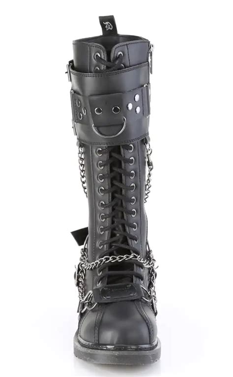 demonia bolt 450 black combat boots gothic unisex shoes australia