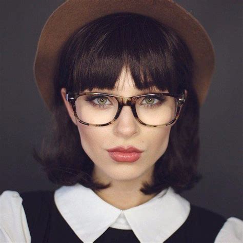 Top Hairstyles With Bangs And Glasses The Perfect Combination