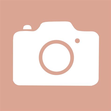 Pink Aesthetic App Icons Camera