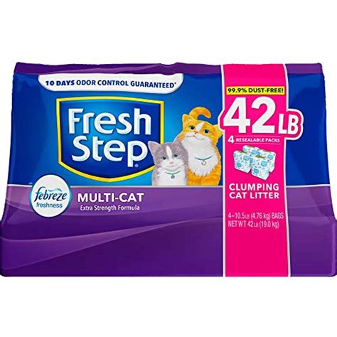Clorox Petcare Products Fresh Step Multi Cat Clumping Litter Scented 42
