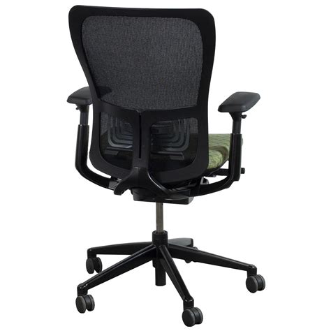 You'll love the look and feel of this unique desk chair. Haworth Zody Used Task Chair, Black and Green - National ...
