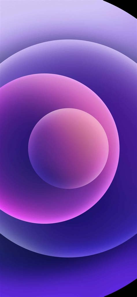 Descarga el nuevo fondo de pantalla del iPhone 12 púrpura | Beta Móvil
