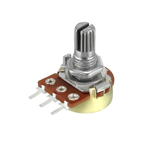 Wh148 500k Ohm Variable Resistors Single Coil Potentiometer 1pcs