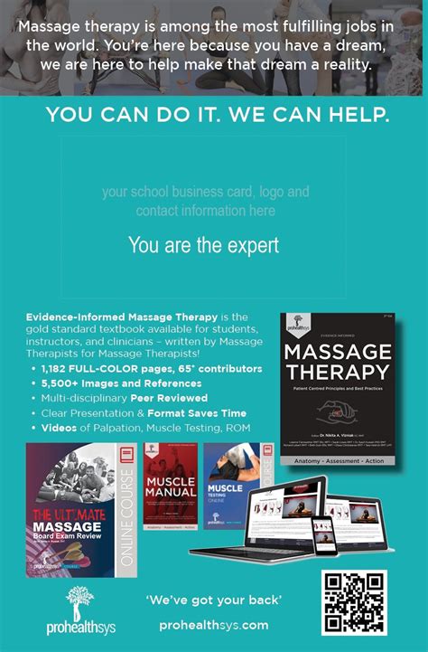 Introduction To Massage Therapy Webbook Prohealthsys Canada