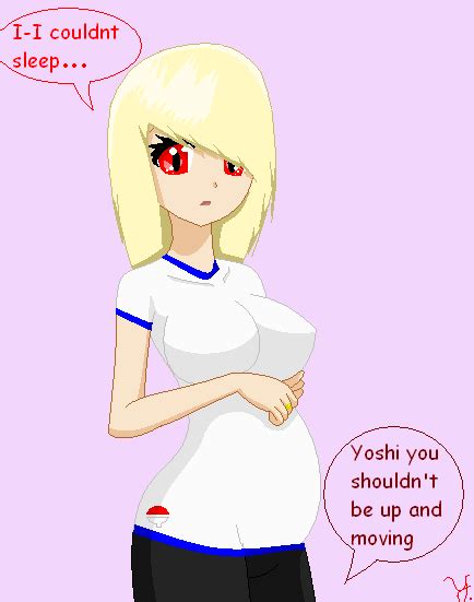 Pregnant Yoshi By Fickle Artist On Deviantart