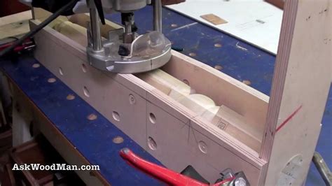 8 Of 23 • Wood Routers How To Make A Jig To Route A Tapered Fluted Leg