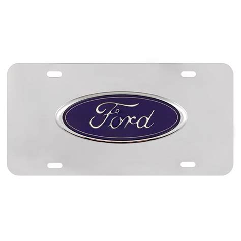 Auto License Plate Ford Logo Front Decorative License Plates
