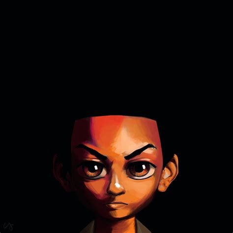 Huey Freeman Portrait By Blackcat042 On Deviantart