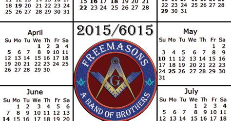 Time To Keep It Simple Filling The Masonic Calendar