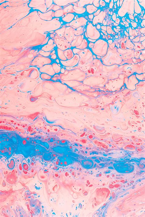 Paint Stains Bubbles Blending Texture Liquid Hd Phone Wallpaper