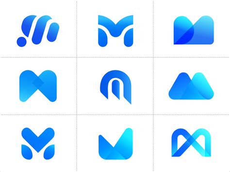 M Letter Logo Pack M Logo Collection Modern M Logos By Md Iqbal