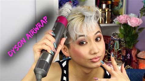 Dyson Airwrap Complete Initial Review Short Hair Hueyyrouge Youtube