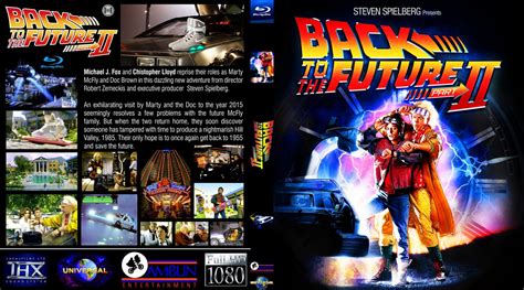 Back To The Future Ii Movie Blu Ray Custom Covers Back To The