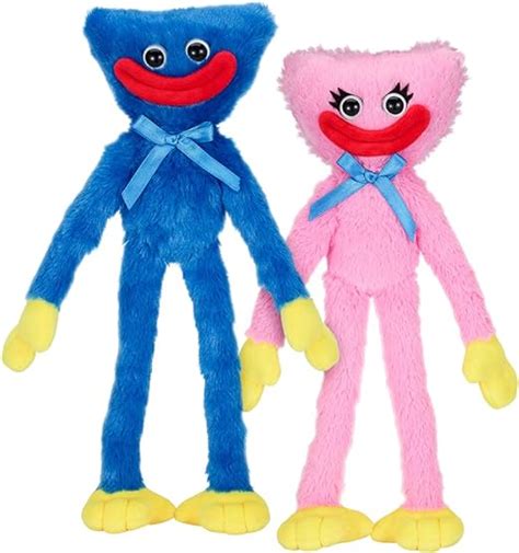 Poppy Playtime Huggy Wuggy And Kissy Missy Smiling Plush Set Two 14