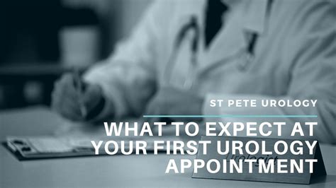 Hva Du Kan Forvente På Din Første Urologiavtale St Pete Urologi