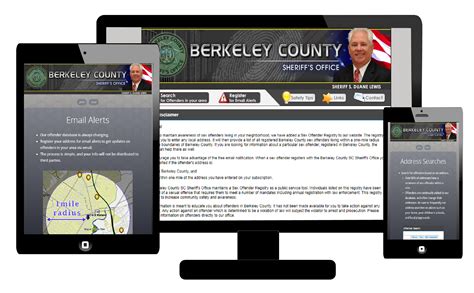 Sex Offender Registry Berkeley County Sheriffs Office
