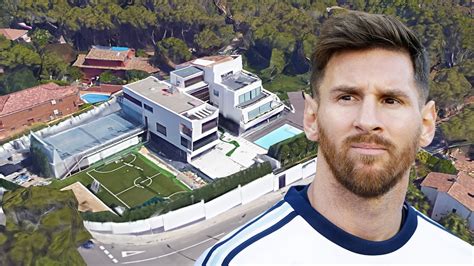 Lionel Messi's House In Barcelona (Inside & Outside Design) | 2017 NEW ...