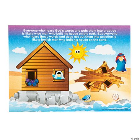 Divide the class into 2 or more teams. Wise & Foolish Builder Sticker Scenes - Discontinued