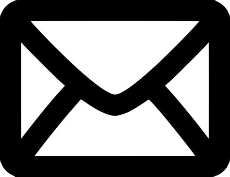 70 Gmail Logo Png Black And White Free Download 4kpng