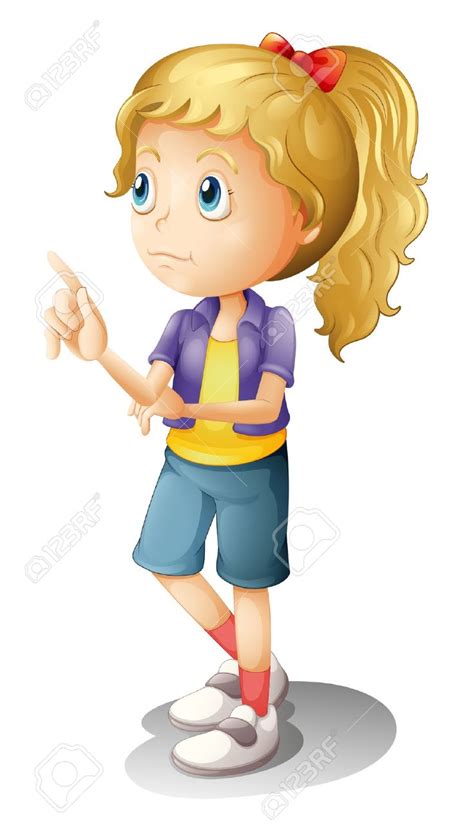 Blonde Cartoon Girl School Clipart 20 Free Cliparts Download Images