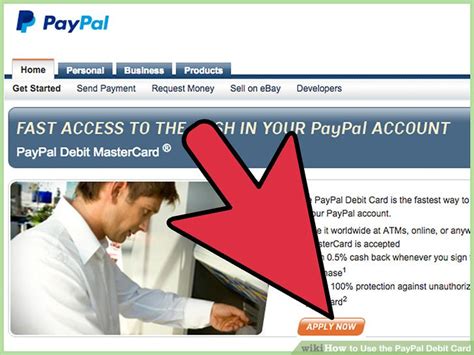 Since this is a debit card, there's no credit check involved when you apply. How to Use the PayPal Debit Card: 8 Steps (with Pictures)
