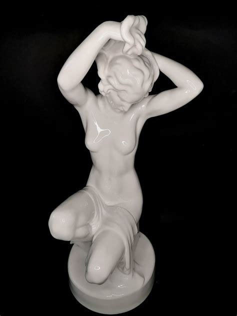 Elek Lux 1884 1941 Herend Large Nude Figurine Catawiki