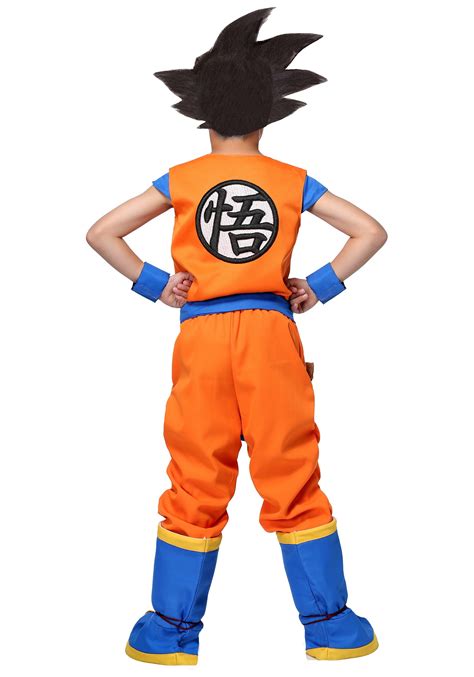 Authentic Dragon Ball Z Goku Costume For Kids