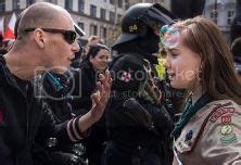 Year Old Czech Girl Scout Stands Up To Neo Nazis