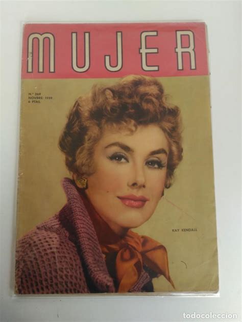 Revista Mujer Noviembre De 1959 Kay Kendall Comprar Otras Revistas Y Periódicos Modernos En