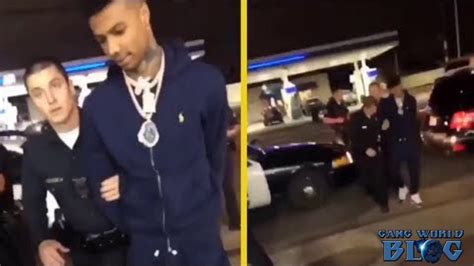 Blueface Arrested For Felony Gun Possession In Downtown La California