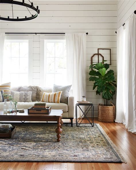 We Are So In Love With Joanna Gaines’ New Rug Collection Farm House Living Room Curtains