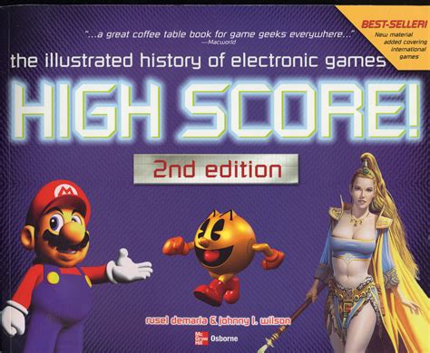 The cover of High Score: The Illustrated History of Electronic Games