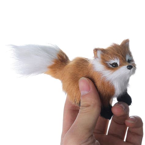 Buy High Quality 1 Pc Cute Simulation Brown Plush Fox