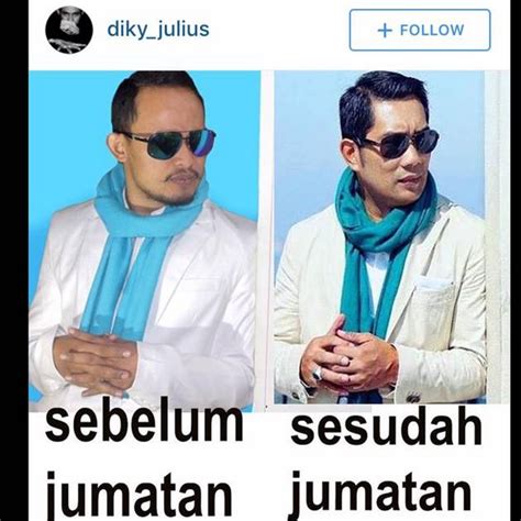 Ajak Jumatan Ridwan Kamil Unggah Foto Lucu Before After Portal Islam