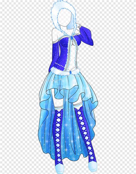 Desain Baju Anime Perempuan Desain Gaun
