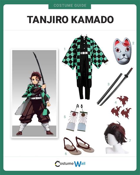 Dress Like Tanjiro Kamado Anime Cosplay Costumes Cosplay Anime