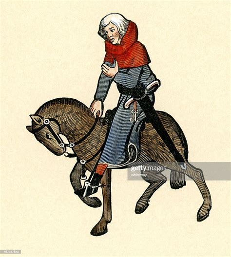 Canterbury Tales The Reeve High Res Vector Graphic Getty Images