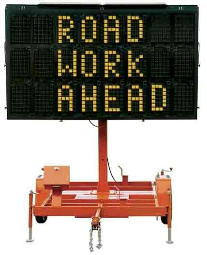 Arrow Boards And Electronic Message Boards Highway Signs