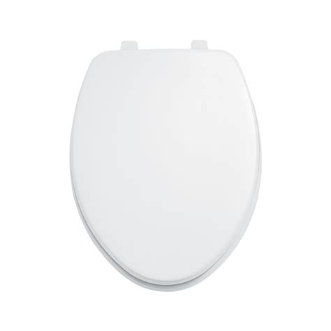 American Standard Laurel White Elongated Toilet Seat In The Toilet