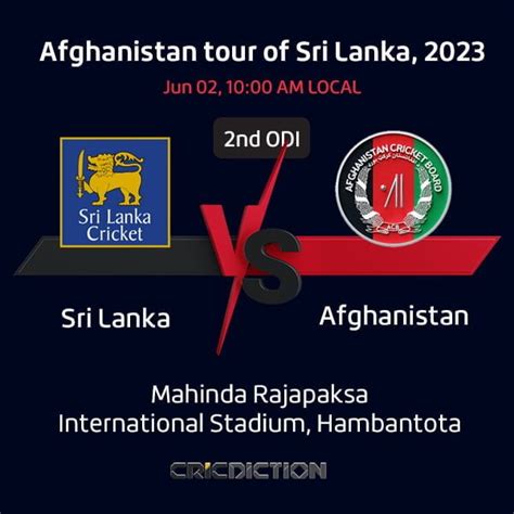 Live Who Will Win Todays Match Prediction 2nd Odi Sri Lanka Vs