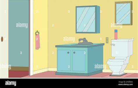 Toilet Interior Vector Stock Vector Image And Art Alamy