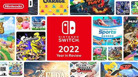 Nintendo Releases 2022 Switch Year In Review