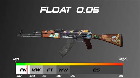 Csgo Ak 47 Jet Set Skin Wearfloat Youtube